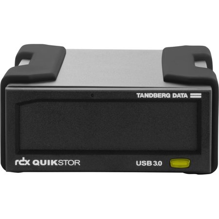 OVERLAND STORAGE Tandberg Rdx External Drive Kit w/ 4Tb, Black, Usb3+ 8866-RDX